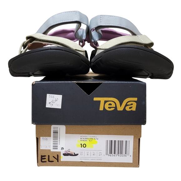 Teva Women Hurricane XLT2 Sport Sandals Size US 10 Eucalyptus Peach Bloom - Picture 5 of 5